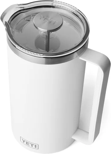 Vista 15 de YETI Rambler - Cafetera de prensa francesa de 34 onzas, color rojo rescate
