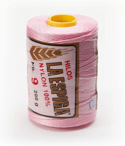 Vista 15 de N° 9 - 100% Cordón de Hilo de Nylon Omega para Tejer y Crochet - 01 Blanco