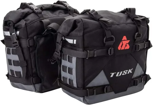 Vista 8 de TUSK Pannier Racks Pilot Pannier Bags with Top Rack CRF250 L Rally 2013-2020