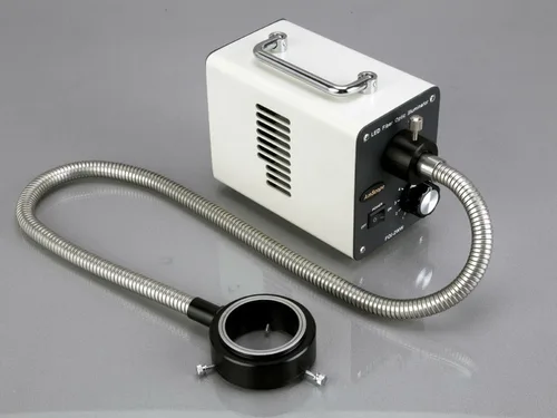 Vista 4 de AmScope Iluminador frío de la fibra óptica del LED-20W 20W LED