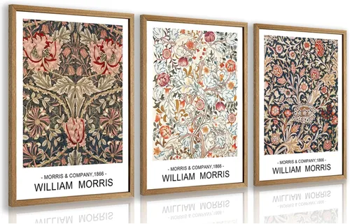 Vista 18 de Cyebmo Juego de 3 pinturas enmarcadas de animales del bosque, decoración de pared de animales salvajes del bosque, decoración de pared, pintura