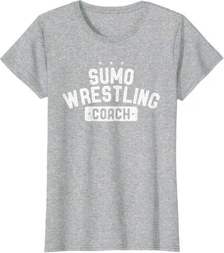Vista 32 de Camiseta vintage de lucha libre Sumo Entrenador de lucha libre, Negro, S