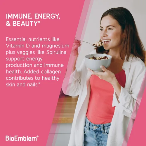 Vista 7 de BioEmblem Complejo triple de magnesio y multivitamínico para la salud cardiovascular y las necesidades nutricionales
