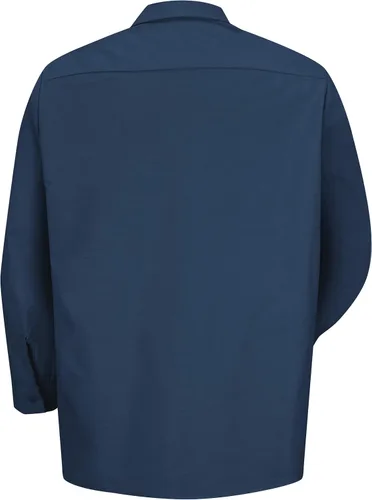 Vista 2 de Red Kap - Camisa de trabajo industrial de manga larga para hombre