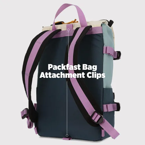 Vista 7 de Topo Designs Unisex Rover Pack Mini Negro/Negro Talla única