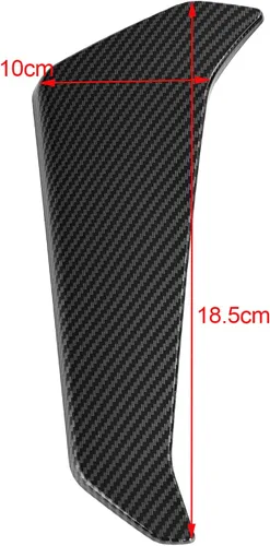 Vista 4 de Carenado de cubierta de placa de tanque de agua lateral de carbono para Yamaha MT-09 FZ09 2017-2021