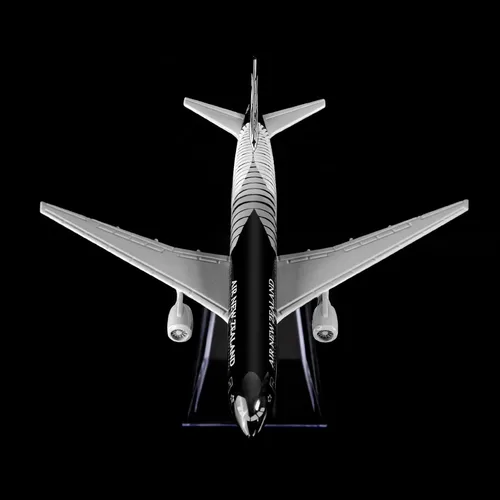 Vista 2 de 24-Hours 1/400 Nueva Zelanda black777 modelo de avión para exhibición