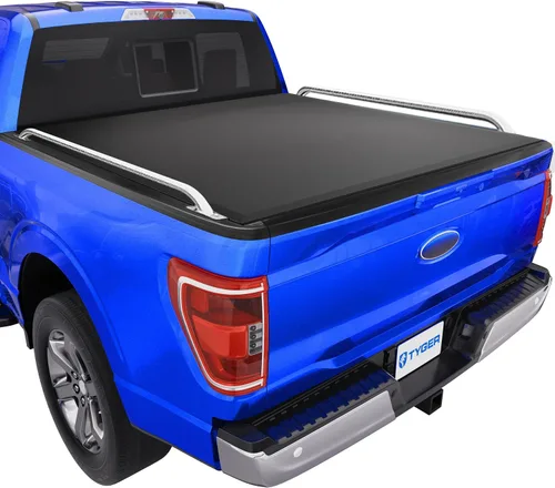 Vista 26 de Tyger Auto T1 Funda de caja de camioneta enrollable suave, compatible con Ford F-150 2004-2008, Lincoln Mark LT 2005-2008, cama Styleside de 5.5