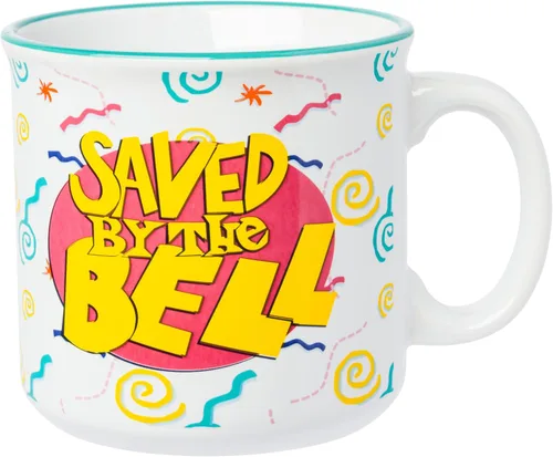 Vista 24 de Silver Buffalo - Taza de cerámica de campamento de A Goofy Movie de Disney, diseño retro con Goofy, Max Goof, Roxanne y Bobby Zimmeruski, 20 onzas