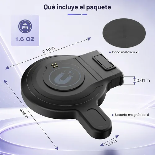Vista 6 de Adaptador magnético de liberación rápida del teléfono del montaje para DJI