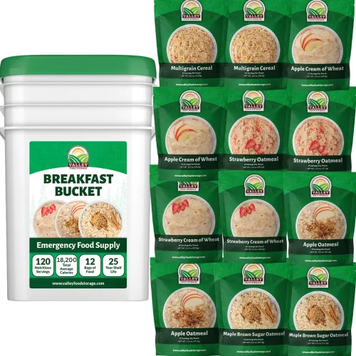 Vista 12 de Kit de suministro de alimentos a largo plazo de 180 días 2,100 porciones, +75g de proteína diaria y +1,800 calorías por día Alimentos
