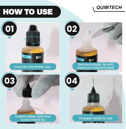 Vista 2 de Gota de flujo de soldadura líquida (30 ml/1 oz.) Flujo de soldadura líquida RMA Flujo de soldadura Soldadura eléctrica Flujo líquido sin