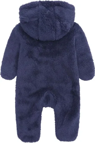 Vista 32 de CAHL&FAUO Traje de nieve para recién nacido, con diseño de oso de dibujos animados, mameluco de forro polar con capucha