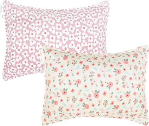 Vista 41 de ALVA BABY - Fundas de almohada de algodón para niños pequeños de 13 x 18 pulgadas o 12 x 16 pulgadas