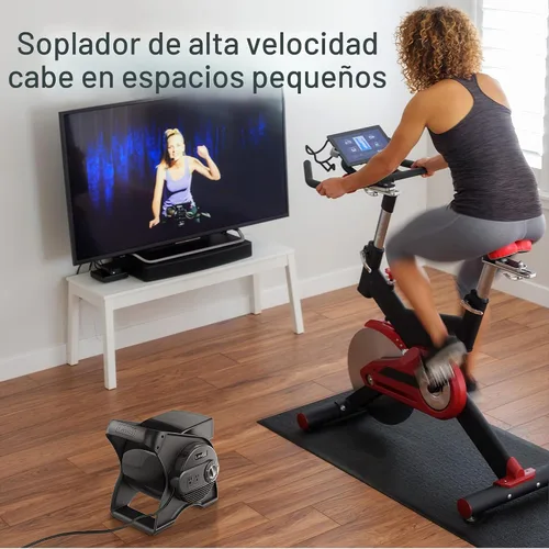 Vista 7 de Lasko Ventiladores giratorios de alta velocidad para refrigeración, ventilación y secado, 2 salidas de CA, disyuntor, 3 velocidades, negro