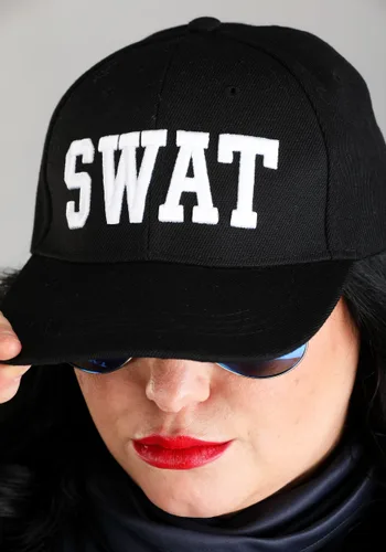 Vista 3 de Disfraz SWAT Babe para Mujer Talla Plus Multicolor