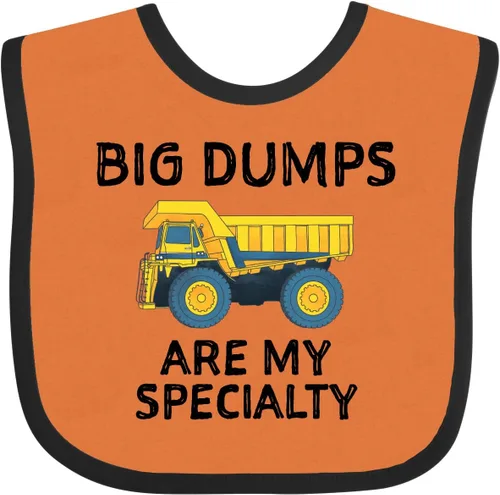 Vista 11 de inktastic Big Dumps Are My Specialty - Divertido y lindo babero para bebé
