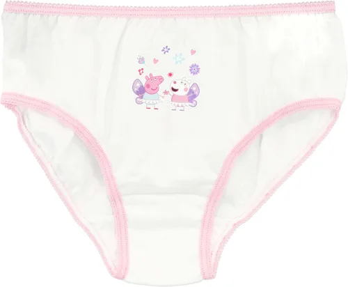 Vista 3 de Peppa Pig Ropa interior para niñas, paquete de 5 Bragas para niñas Ropa interior de algodón para niños