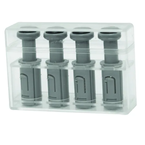 Vista 3 de CanDo 10-3755-4 Digi-Flex Multi 4 Botón de dedo adicional con caja, X-Heavy, negro