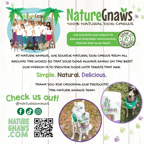 Vista 8 de Nature Gnaws Masticables crujientes para perros, tráquea y golleta, 3
