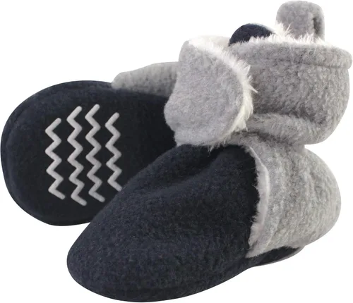 Vista 25 de Hudson Baby Botines unisex de forro polar y sherpa sintético para bebé Oso