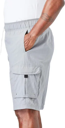 Vista 4 de KingSize KS Island Big & Tall - Traje de baño tipo cargo de 8 pulgadas para hombre, Multi