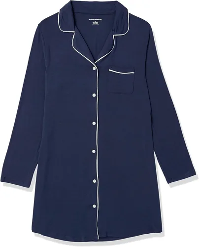 Vista 5 de Tienda Essentials Camisón con ribete para mujer disponible en tallas extragrandes