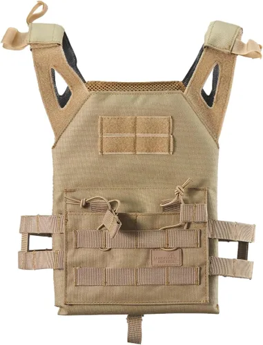 Vista 10 de Lancer Tactical Chaleco ligero para niños con placas de EVA para Airsoft Paintball al aire libre