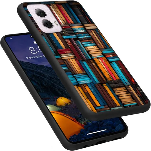 Vista 71 de Funda para Motorola Moto G Play 4G 2024, delgada y ligera, de silicona de TPU suave, color negro, ultrafina, para Motorola Moto G Play 4G 2024, Art