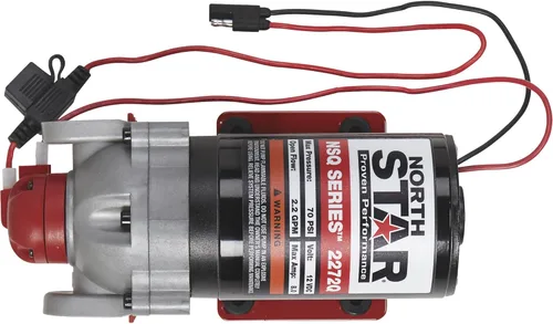 Vista 6 de NorthStar NSQ Series 12V Bomba de diafragma rociadora bajo demanda con puertos de conexión rápida - 2.2 GPM