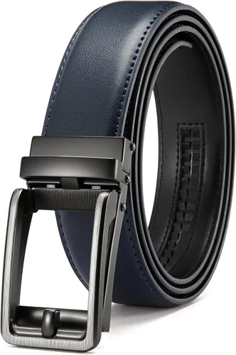 Vista 12 de CHAOREN Cinturones Click para hombre – Cinturón de trinquete para hombre de 1 3/8 pulgadas para pantalones de vestir – Compañero perfecto