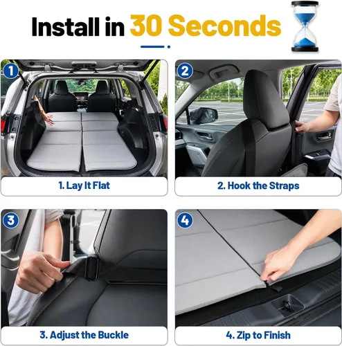 Vista 6 de Car Mattress for 2021-2026 Ford Bronco,Non-Inflatable car Bed