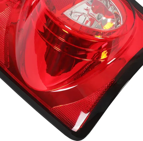 Vista 9 de HECASA Luz trasera compatible con Dodge Ram 1500/2500/3500 2007-2009 Pickup Conjunto de lámpara trasera de repuesto izquierdo para 55277303AB
