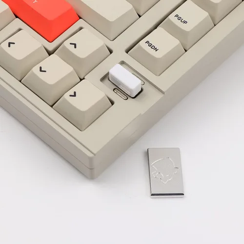 Vista 8 de EPOMAKER CIDOO V75 VIA Teclado mecánico programable, junta de 81 teclas Tri-Mode Bluetooth2.4GhzUSB-C inalámbrico para juegos con LED orientado al