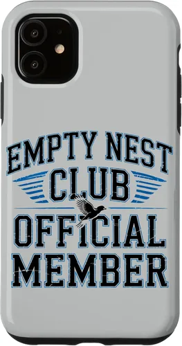 Vista 14 de Funny Empty Nester Club Proud Parents Case for iPhone 17