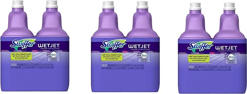 Vista 10 de Recambio de solución limpiadora de pisos Swiffer, lavanda, 42.2 onzas líquidas, paquete de 4