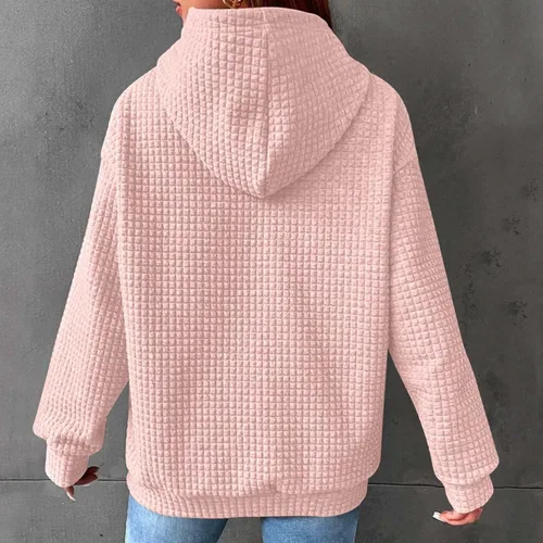 Vista 164 de SHAOBGE Sudaderas con capucha de gran tamaño para mujer, sudaderas con capucha para entrenamiento, suéteres casuales y cómodos trajes de moda