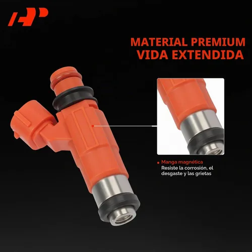 Vista 3 de Inyectores de combustible A-Premium compatibles con Mitsubishi