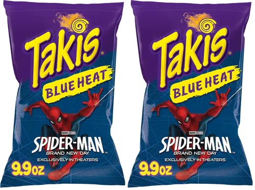 Vista 13 de Takis Blue Heat edición limitada, paquete de 2