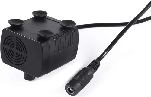 Vista 9 de DC12V pequeño mini sumergible, mini sumergible anfibio solar para estanque de fuente