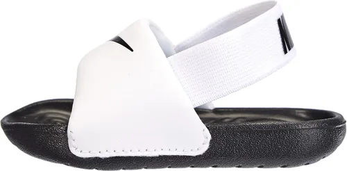 Vista 8 de Nike Kawa Slide - Zapatos para niñas, NegroNegroRosa Vivo