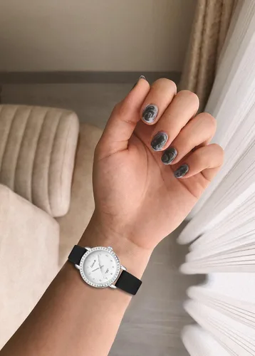 Vista 6 de Women's Quartz Watch, Crystal Rhinestone Bezel, Waterproof Analog Display, Ladies Variety Colors Silicon Jelly Casual Dress Wristwatch for Nurse