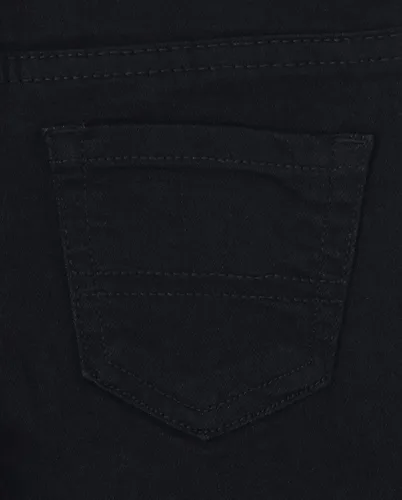 Vista 2 de The Children's Place Paquete de 4 jeans elásticos de pierna recta para niños