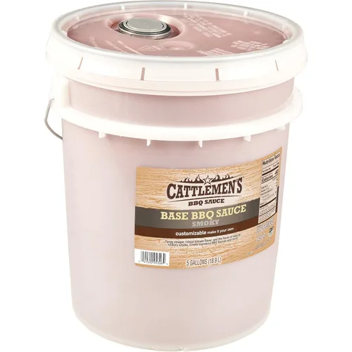 Vista 15 de Cattlemen's Salsa de barbacoa de base ahumada, 1 gal.