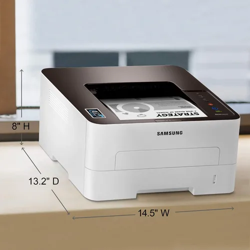 Vista 3 de Impresora monocromática inalámbrica (SL-M2835DW/XAA), de la marca Samsung