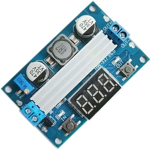 Vista 3 de Kiro&Seeu LTC1871 Boost Power Module High Power DC-DC 100W Salida ajustable 3.5-35v Paso arriba Fuente de alimentación Convertidor de Módulo Tablero