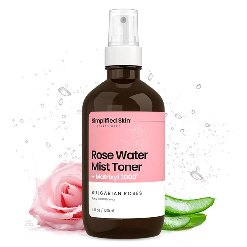 Vista 11 de Spray de agua de rosas y glicerina, hidratante y refrescante para rostro y cabello, tónico facial con ácido hialurónico para calmar, suavizar