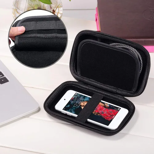 Vista 6 de ULAK Funda para reproductor MP3 MP4 compatible con iPod Touch 7ª/6ª/5ª/5ª/Soulcker/Sandisk reproductor de MP3/G.G.Martinsen/Sony NW-A45 compatible