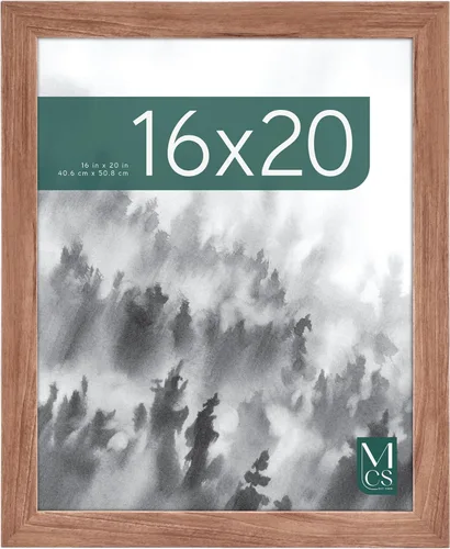 Vista 20 de MCS - Marco para póster con estilo de museo, en madera de granero, de 16 x 20 pulgadas, 2 unidades Barnwood
