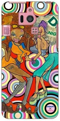 Vista 17 de MSOJ1C-ABWH-151-M827 Cute Dancers, Circle and Yellow Back Design by Artwork/for Xperia J1 Compact D5788/MVNO Smartphone (SIM Free Device)